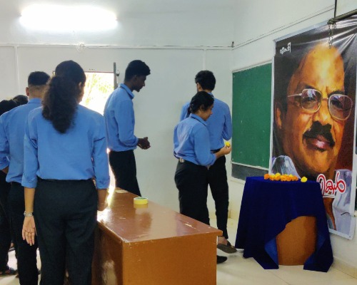 Paying tributes to the legend